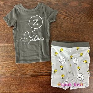 Munki Munki Toddler Woodstock Snug Fit PJ Set